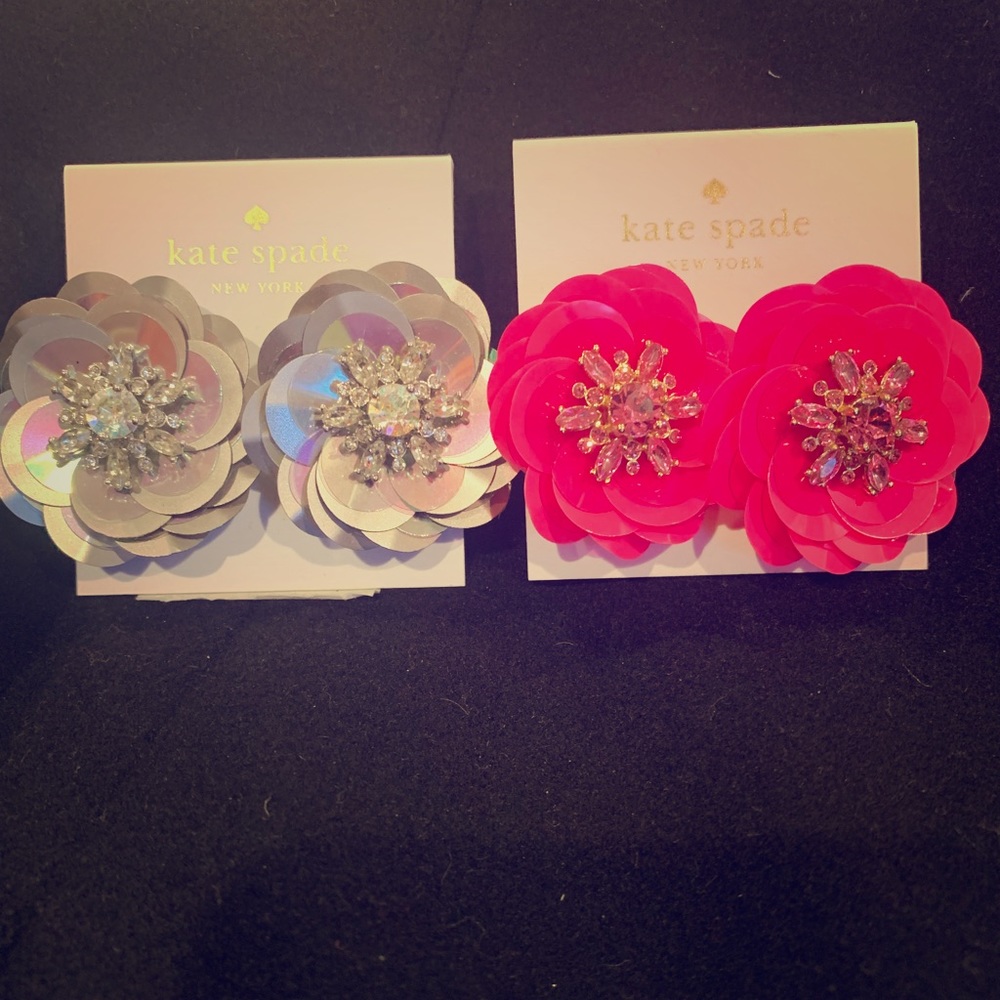 Kate Spade flower earrings